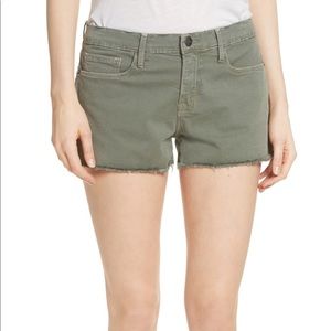NWT Frame Le Cutoff Denim Shorts